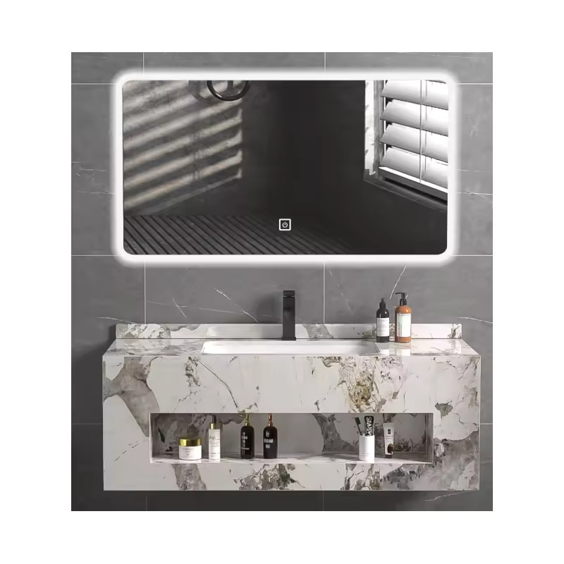 Vanité de salle de bain haut de gamme de style euro